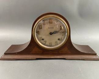 Lot 457 - Antique Ingraham T&S Tambourine Clock