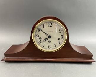 Lot 438 - Howard Miller West Chime Tambour Clock