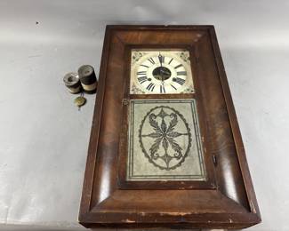 Lot 424 - 2wt Antique O’Gee Clock