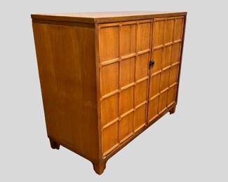 Maple MCM paneled dresser, 1 of 2