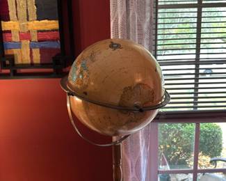 Globe on a stand