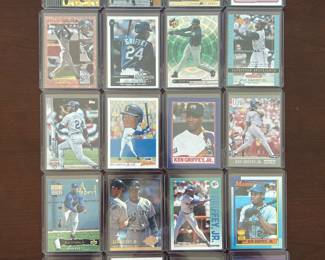 Ken Griffey Jr. Lot. Rookies, Gold Reserve, Other Inserts, and More