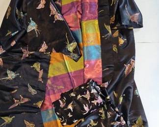 Kimono and Matching Pillow Shams