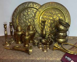 010 Brass Decor From Saudi Arabia