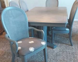 Berhardt Double Pedestal Dining Set