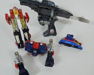 Metal Transformer GoBot Laser Toy
