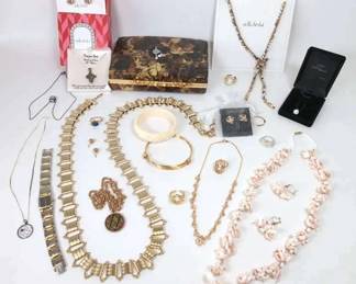 Costume Jewelry Collection With Sterling