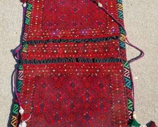 005 Handmade Tribal Saddle Bag