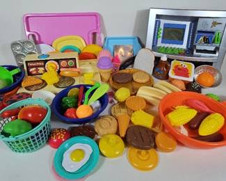Play Kitchen Items Plus A Bonus