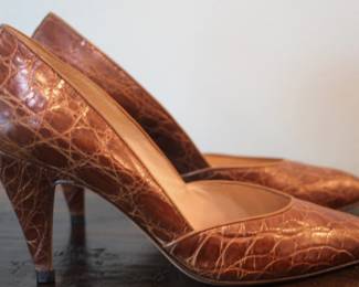 Aligator shoes