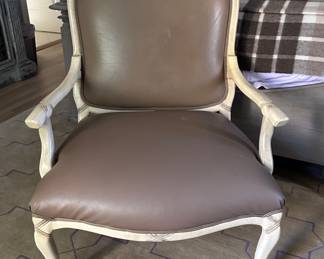 Kreiss Leather Chair 1 of 4