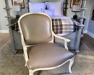 Kreiss Leather Chair 1 of 4