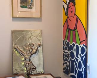 Marc Chagall Salvador Dali & Dave Wilcox