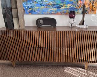Mid century modern designer credenza.