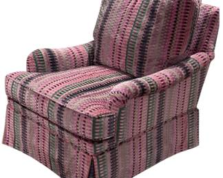 Custom club chairs - a pair.