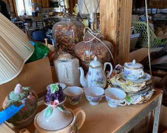Porcelain and ceramics