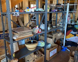 Stoneware, yellow ware, ironstone 