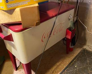 Reproduction Coca Cola cooler