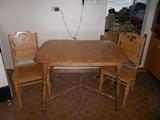 Table has 6 chairs