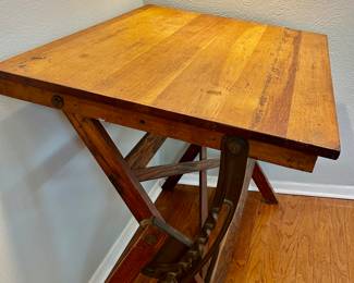 Antique drafting table