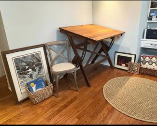 antique drafting table still available 