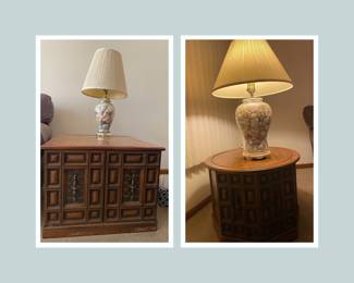 End Tables and Lamps