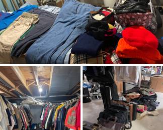 Clothes, Shoes, Handbags, Luggage