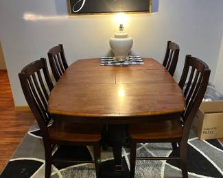Buy it Now $350
Table and 4 Chairs
