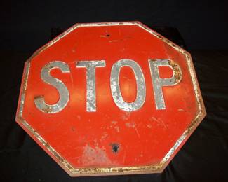 Metal Stop Sign