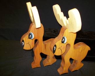 Wooden Reindeer