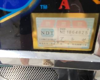 Versus slot machine, works