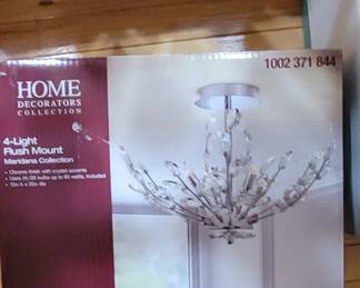 New in box light fixture