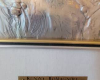 Italian silver relief Renzo Romagnoli