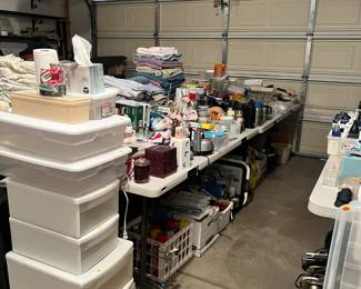 lots of household everyday use items