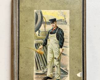 Slow and Sure, by Horatio Alger, Jr., hardcover, early 1900s printing, former owner's name inside cover with a date of 1908