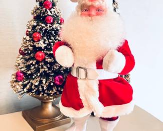 A large and rare 1960's Harold Gale Santa Claus figure perfect for a side table or buffet table at Christmas time