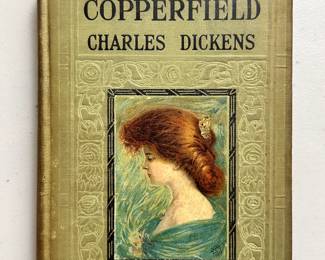 David Copperfield by Charles Dickens, undated (early 1900s) hardcover, Hurst & Company publishers, New York