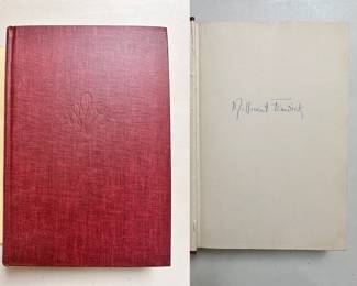 Another view of Vogue's Book of Etiquette by Millicent Fenwick, 1948 hardcover, signed first edition, Simon and Schuster New York publishers