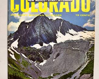 1966 Colorful Colorado vintage travel magazine