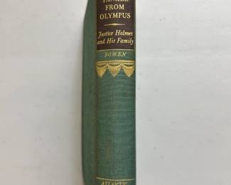 Yankee from Olympus: Justice Holmes and His Family by Catherine Drinker Bowen, hardcover, 1944
