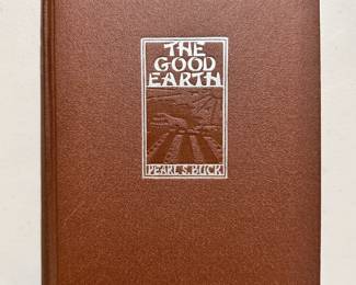 The Good Earth, by Pearl S. Buck, 1933, hardcover, Grosset & Dunlap