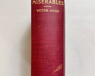 Les Misérables by Victor Hugo, Complete in One Volume, hardcover, A. L. Burt Company publishers