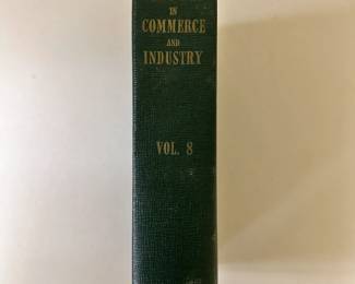Who’s Who in Commerce and Industry, Chicago, Eighth Edition, hardcover, The A. N. Marquis Company, Chicago USA