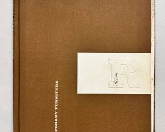 Contemporary Furniture Risom Catalog by Jens Risom, 1955, Published by Jens Risom Design, New York, 1955