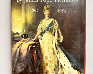 Queen Mary 1867-1953 by James Pope-Hennessy, hardcover, 1960, first American edition, Alfred A. Knopf New York publishers