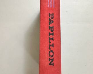 Papillon by Henri Charriere, hardcover, 1970, published by William Morrow & Co, NY