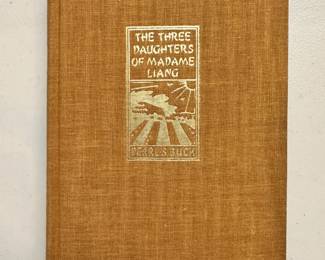 The Three Daughters of Madame Liang by Pearl S. Buck, hardcover, 1969, published by The John Day Company New York