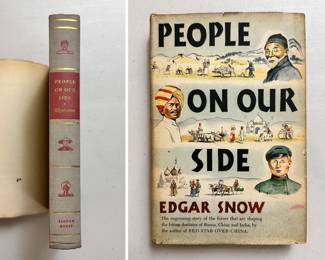 People on Our Side, by Edgar Snow, 1944 hardcover, published by Random House, New York