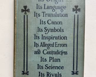 All About the Bible by Sidney Collett, hardcover, undated, Fleming H. Revell Company publishers