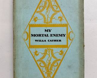 My Mortal Enemy, by Willa Cather, first edition, 1926, hardcover with slipcase, published by Alfred A. Knopf, New York 